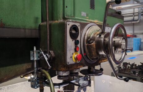 Safety guard for radial drill