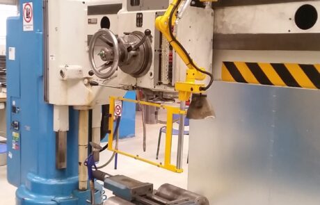 Safety guard for radial drill