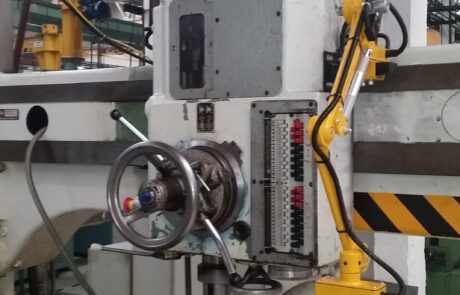Safety guard for radial drill