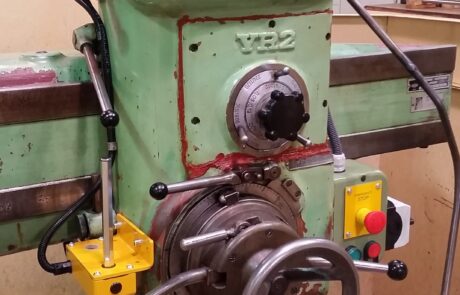 Safety guard for radial drill
